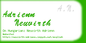 adrienn neuvirth business card